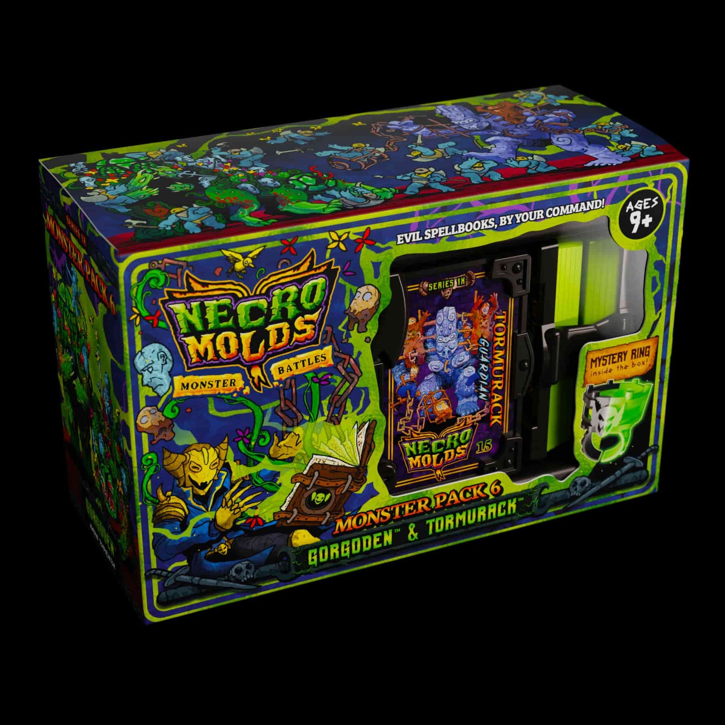 Front of the Necromolds Monster Pack 6 box.