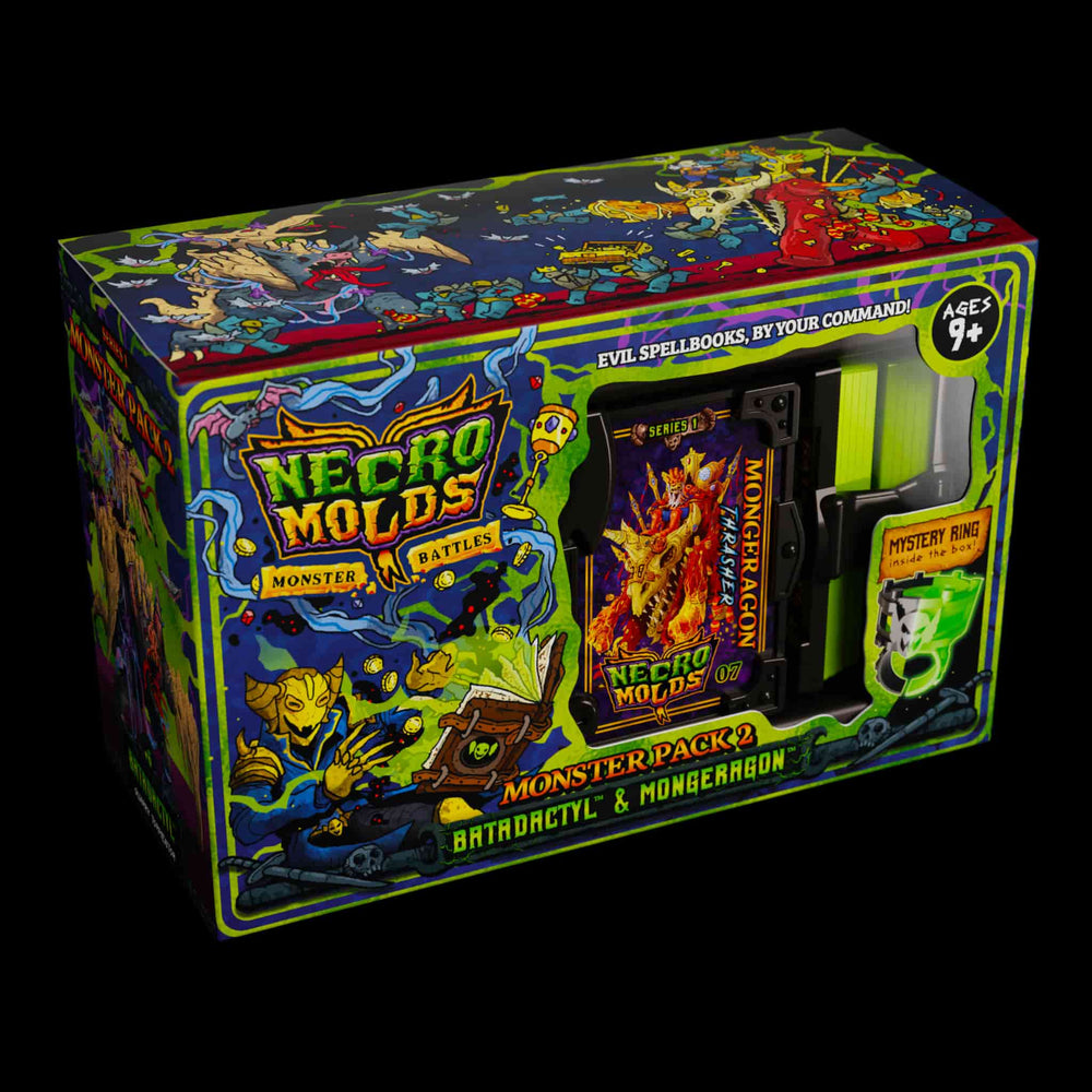 
                  
                    Front of the Necromolds Monster Pack 2 box.
                  
                