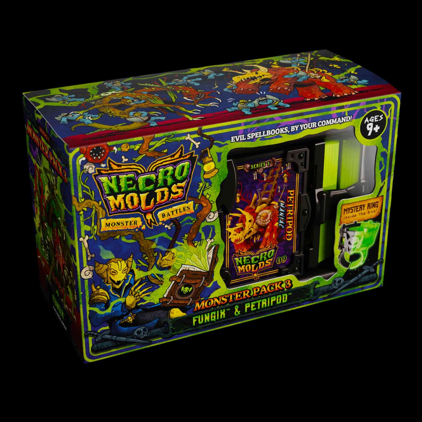 
                  
                    Front of the Necromolds Monster Pack 3 box.
                  
                