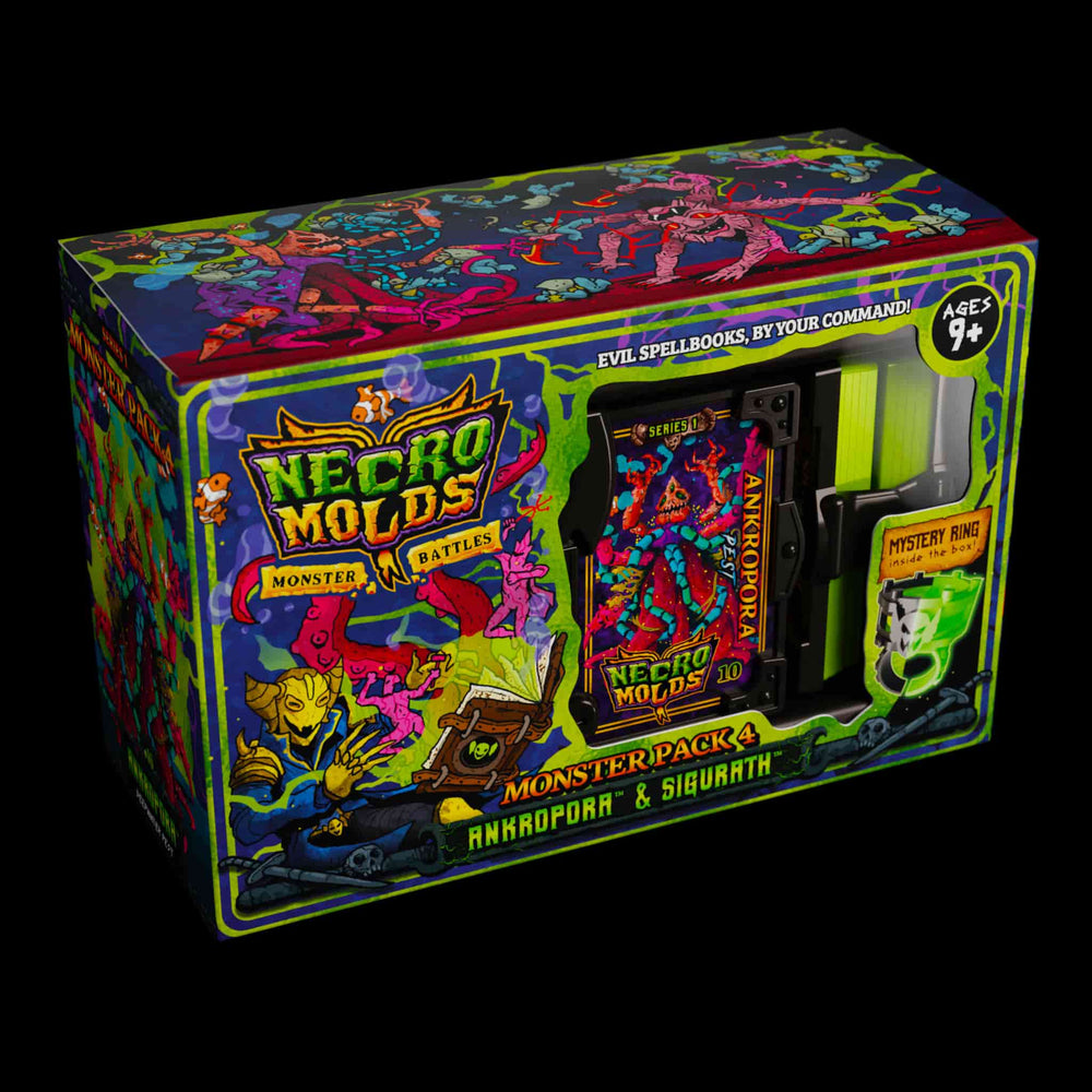 Front of the Necromolds Monster Pack 4 box.